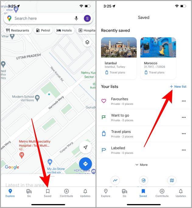 iPhone で Google マップにリストを作成する方法 – 完全ガイド
