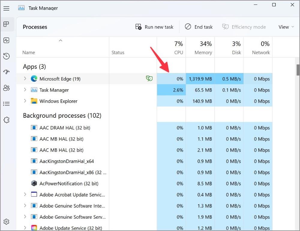 Microsoft Edge の高い CPU 使用率を修正する 10 の方法