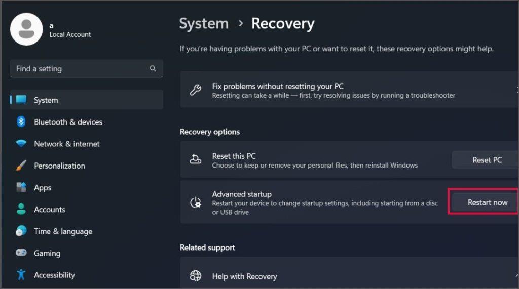 Windows 10/11で詳細スタートアップオプションを開く5つの簡単な方法