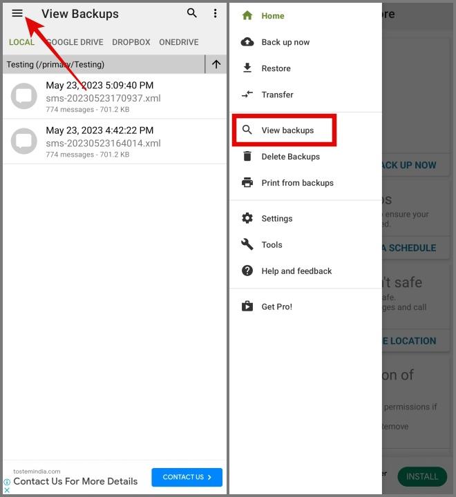 Android からテキスト メッセージを保存およびエクスポートする方法