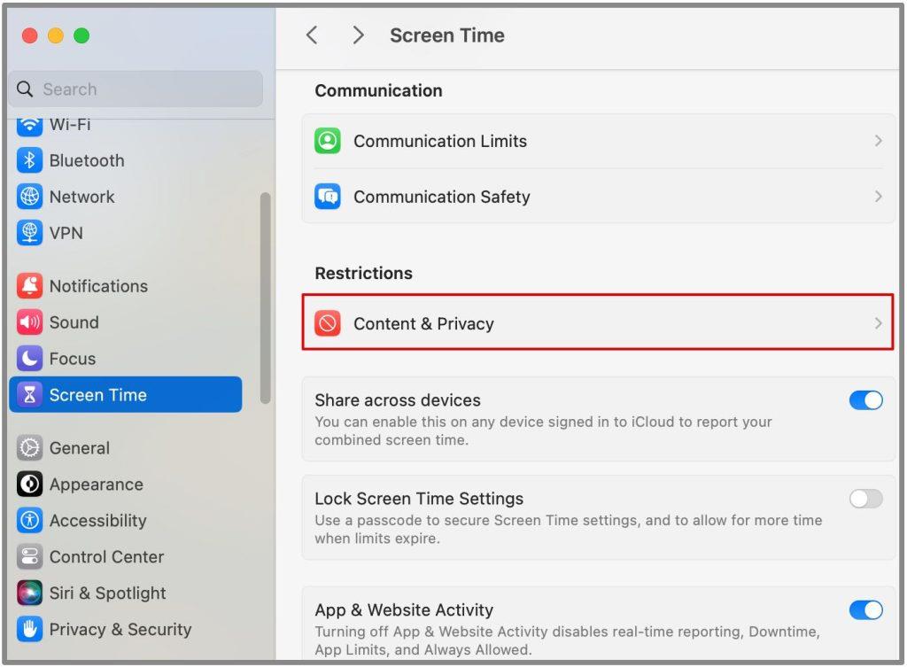 MacBookでペアレンタルコントロールを設定する方法
