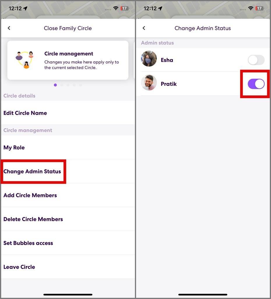 Life360 サークルを退会する方法