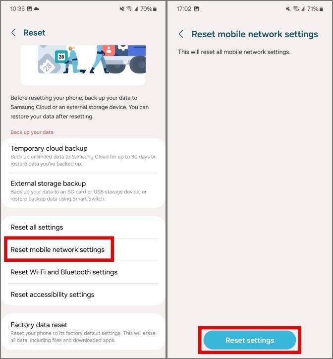 Samsung Galaxy 携帯電話が写真を送信しない場合の 7 つの修正