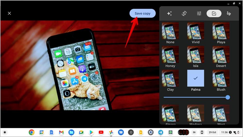 Chromebook で写真またはスクリーンショットを編集する方法