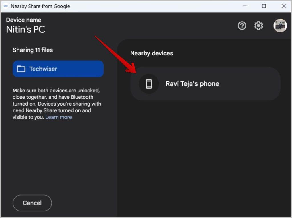 Android と Windows PC 間でフォルダーを共有する方法