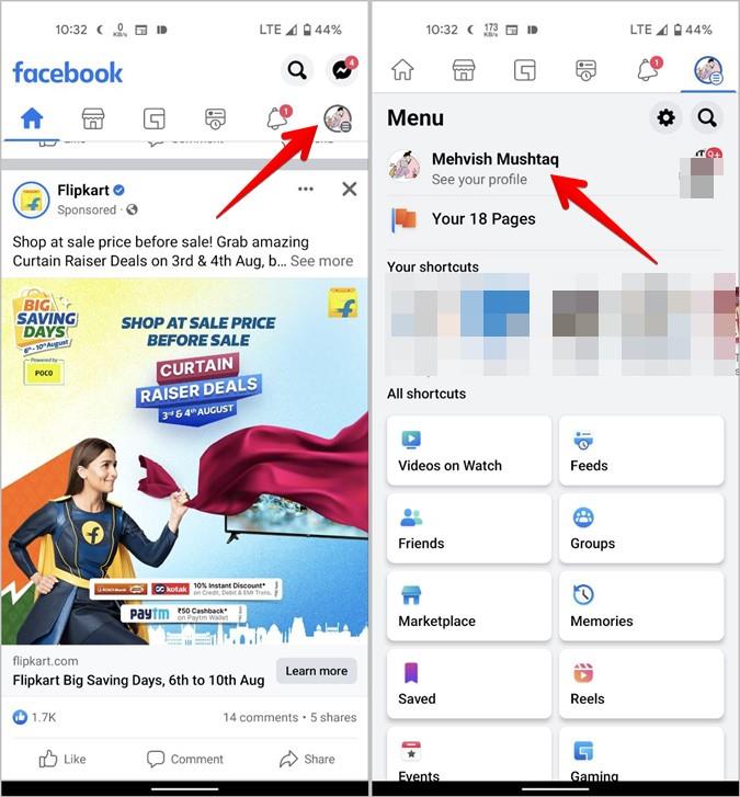 プロフィール、投稿などの Facebook URL を見つけて共有する方法。