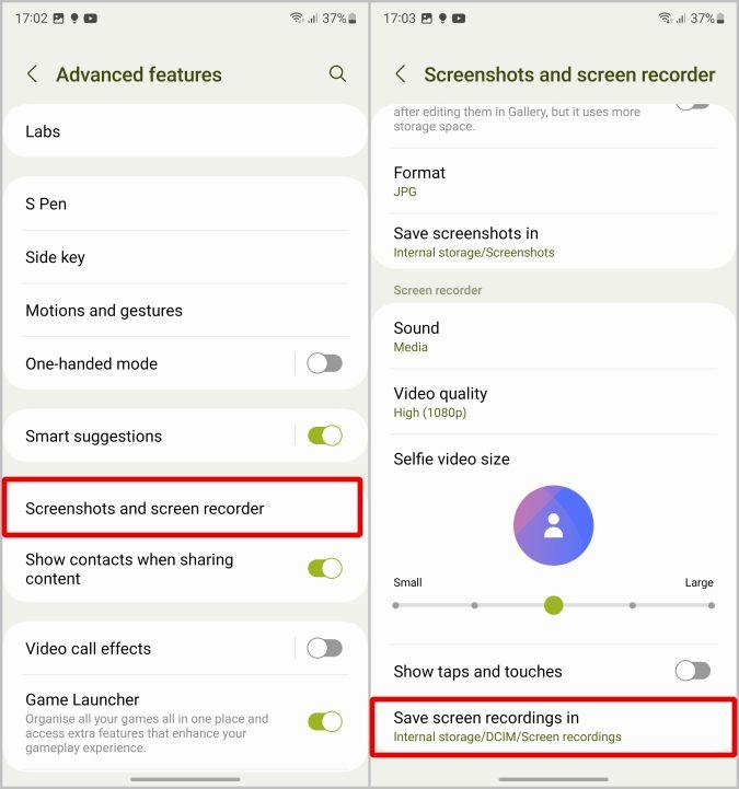 Samsung Galaxy 携帯電話のスクリーンショット フォルダーを変更する方法