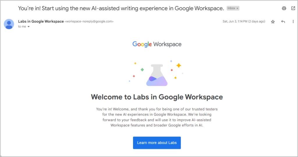Gmail と Google ドキュメントで Help Me Write を使用する方法