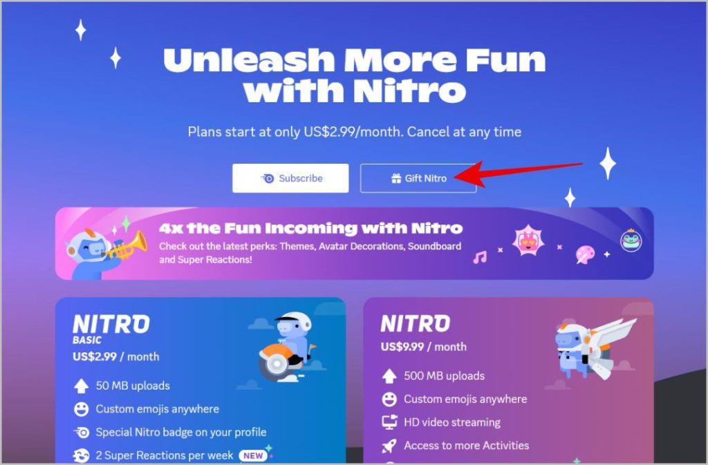デスクトップと携帯電話で Discord Nitro をギフトして引き換える方法