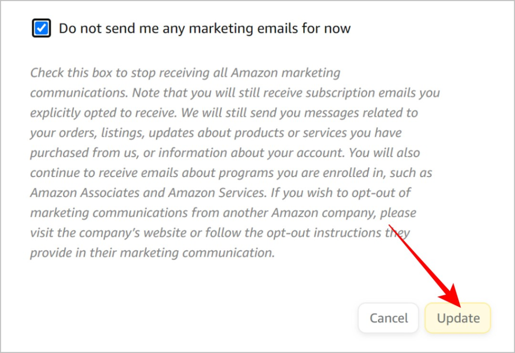 Amazon Email、Alexa、アプリの通知を無効にする方法