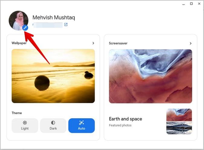 Chromebook でプロフィール写真を変更する方法