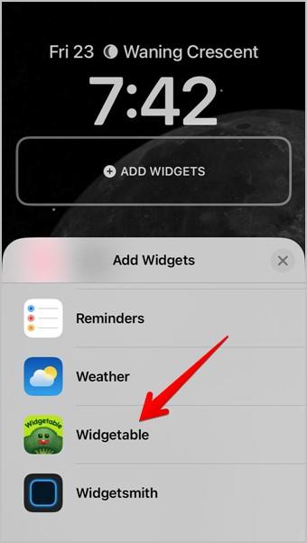 iPhoneに距離ウィジェットを追加する方法