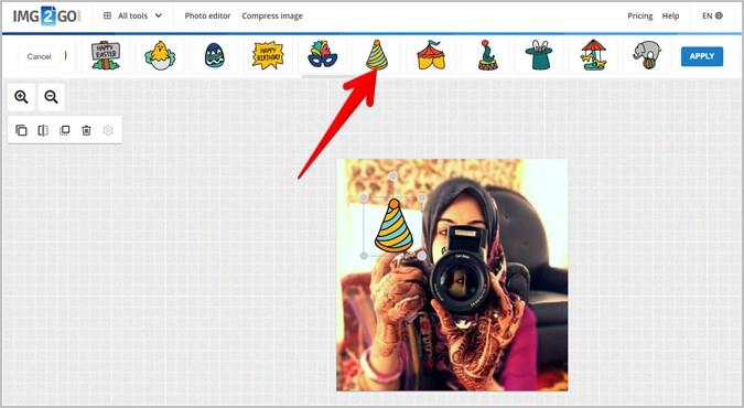 iPhone、Android、オンラインで写真に誕生日の帽子を追加する方法