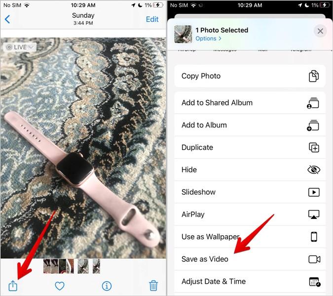 Live Photos を iPhone にビデオとして保存する方法 (iOS 17 を含む)