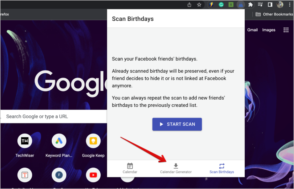 Facebookの誕生日をGoogleカレンダーにインポートする方法