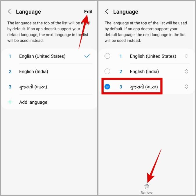 Samsung Galaxy 携帯電話でシステムと個々のアプリの言語を変更する方法