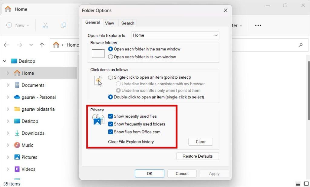 Windows 11 向けのファイル エクスプローラーに関する 12 のヒントとテクニック