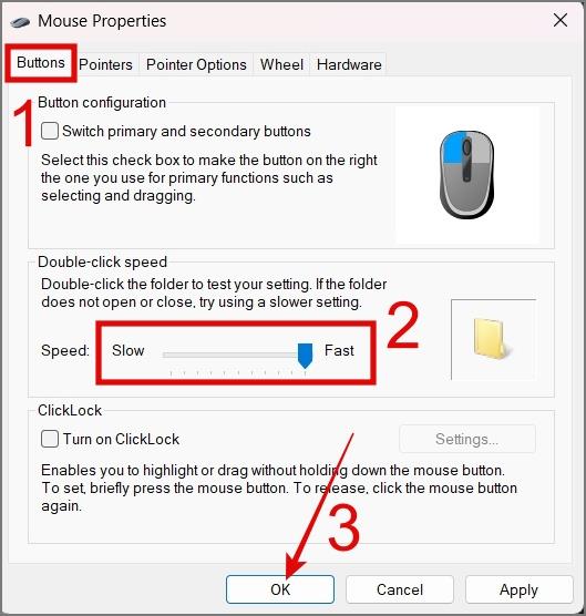 Windows でのマウスのダブルクリックとシングルクリックに関する 10 の修正