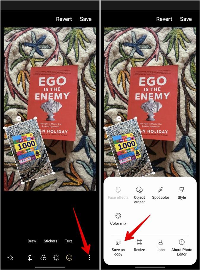 Android で写真を別の写真の上に置く 2 つの方法