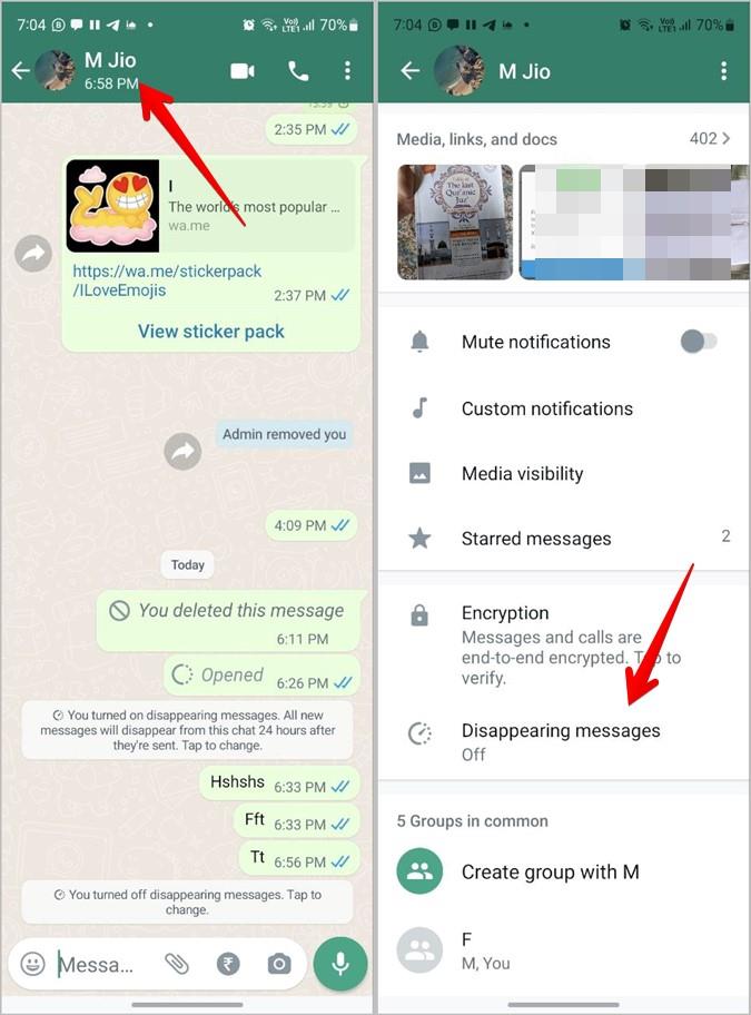 WhatsApp で消えるメッセージを送信する 2 つの方法
