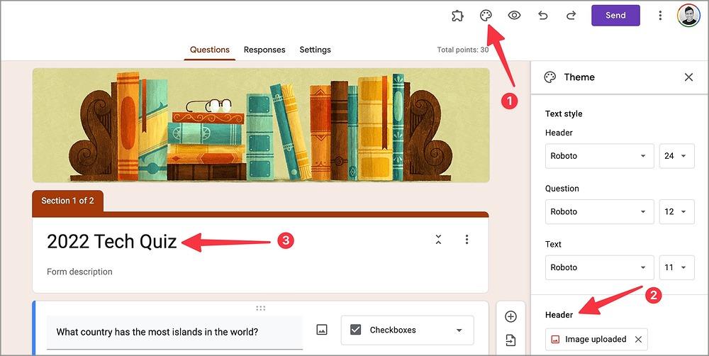 Google フォームでクイズを作成して共有する方法