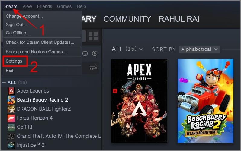 Steam でゲームのダウンロード速度が遅い場合の 13 の方法