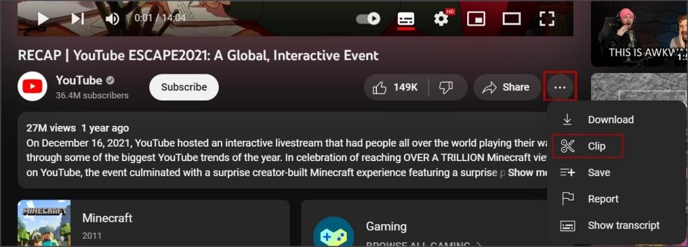 PC とモバイルで YouTube 動画をクリップして共有する方法