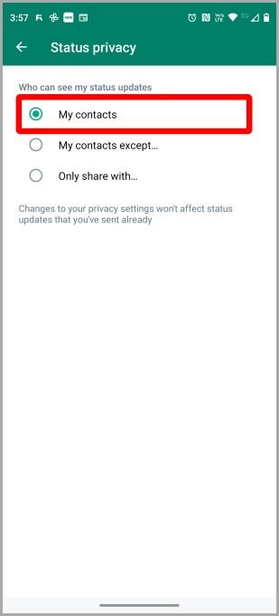 Whatsappのステータスが表示されない問題を修正する9つの方法