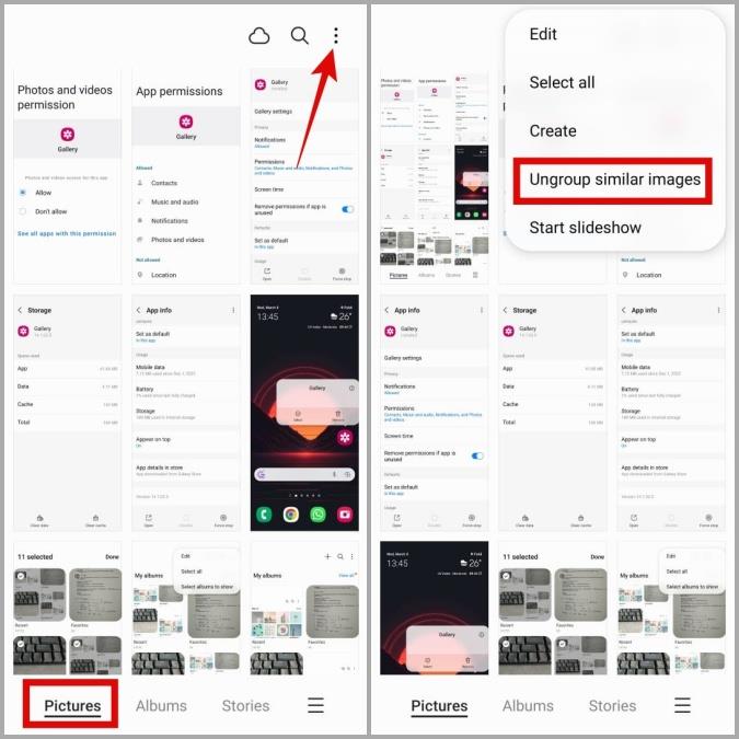 Galaxy フォンで Samsung ギャラリー アプリに写真が表示されない場合の 8 つの修正