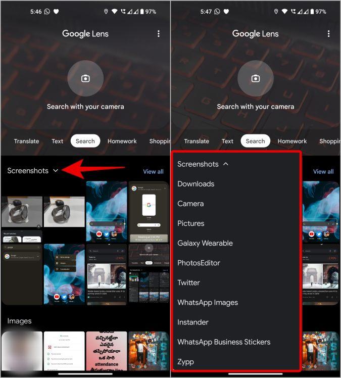 Android および iOS で Google レンズにアクセスして使用する方法