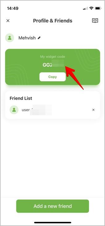 iPhoneに距離ウィジェットを追加する方法