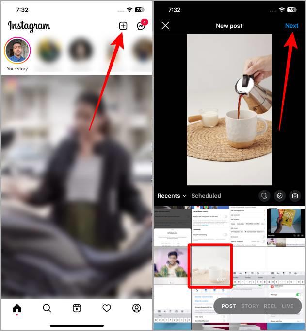 Instagramアプリで投稿とリールを無料でスケジュールする方法