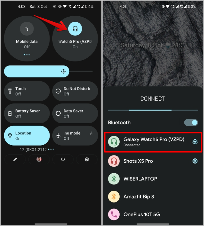 Samsung Galaxy Watch を使用して携帯電話を見つける方法、またはその逆の方法