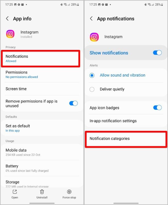 Samsung Galaxy Watch で Instagram と WhatsApp の通知を受け取る方法