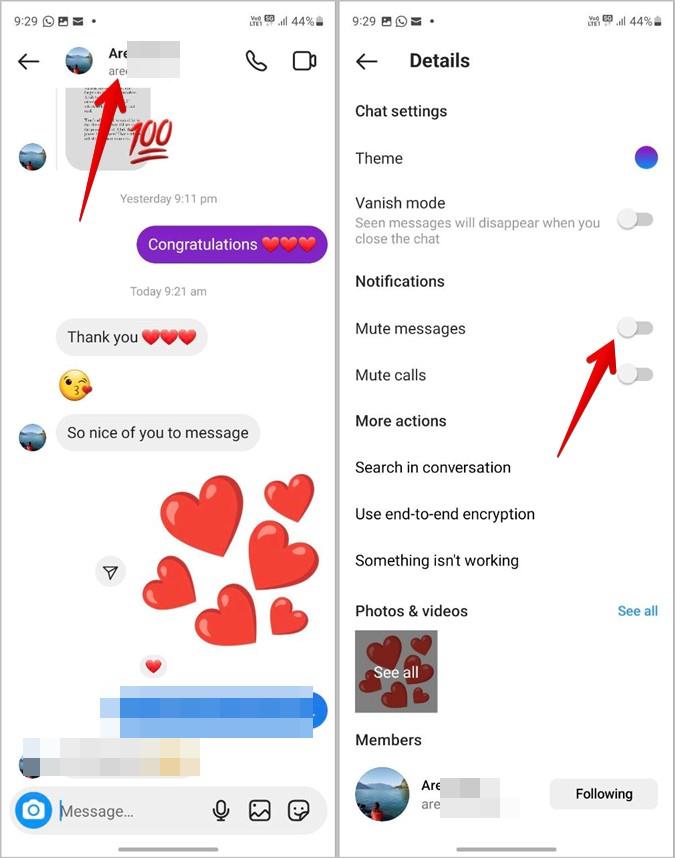 Instagram で誰かをミュートするとどうなるか