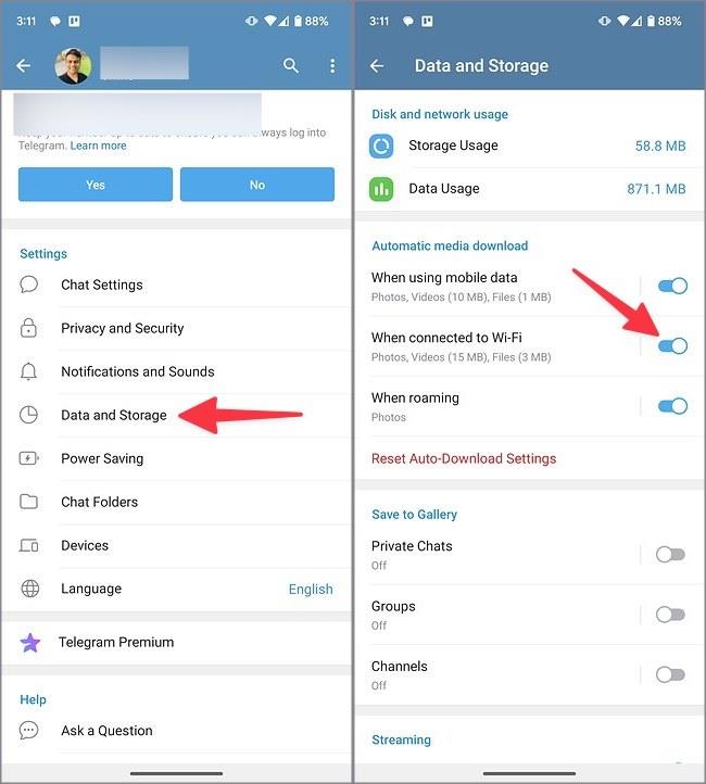 Wi-Fi で動作しない Telegram に関するトップ 11 の修正