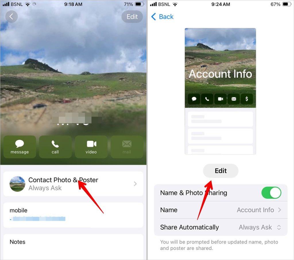 iOS 17 で連絡先ポスター (名前ドロップ ポスター) をカスタマイズする 9 つのヒント
