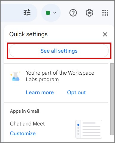 Gmail で不在通知を使用する方法