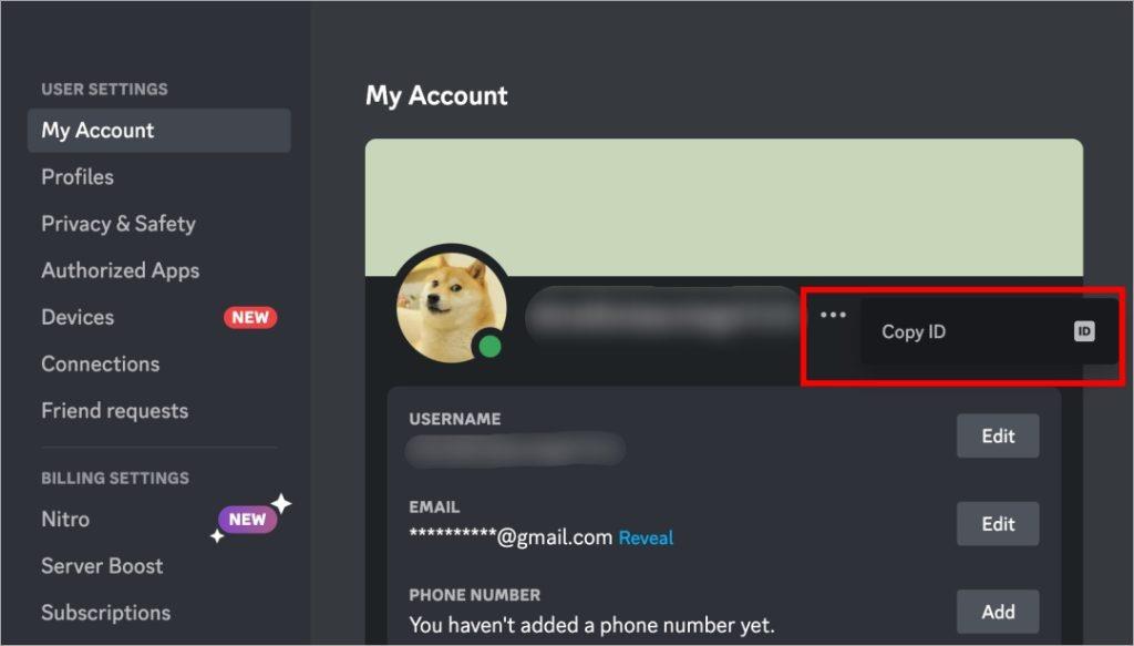 Discordのプロフィール、チャンネル、サーバー、メッセージID、リンクをコピーする方法