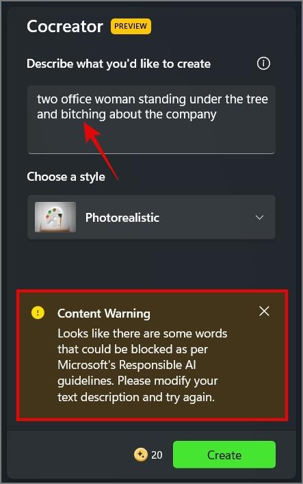 Windows 11 のペイントで AI 画像を作成する方法