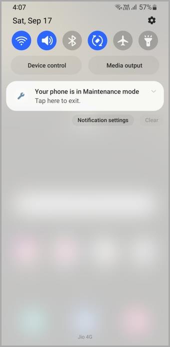 Samsung Galaxy スマートフォンでメンテナンス モードを使用する方法