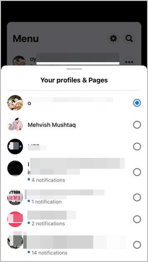 Facebook ページとプロフィールの間、またはその逆に切り替える方法