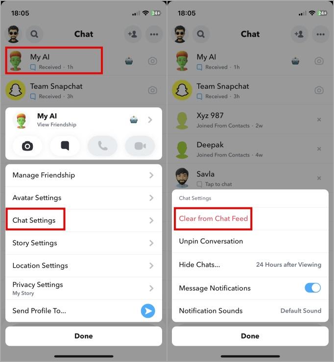 AI の固定を解除して Snapchat からすばやく削除する方法