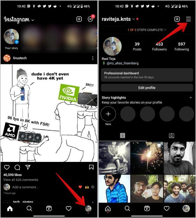 Instagramの投稿やストーリーにリマインダーを追加する方法