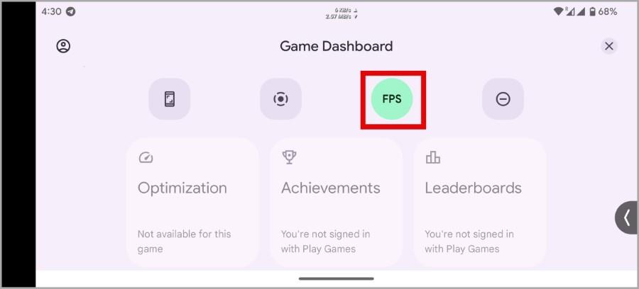 AndroidフォンのゲームでFPSを確認する方法