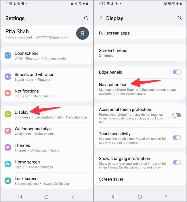 Samsung Galaxy スマートフォンでエッジ ライティングを使用する方法