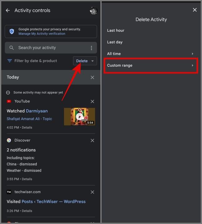 すべての Google アクティビティにアクセスして削除する方法