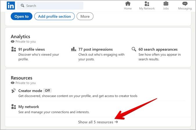 モバイルとデスクトップで LinkedIn の保存済み投稿と求人を検索する方法