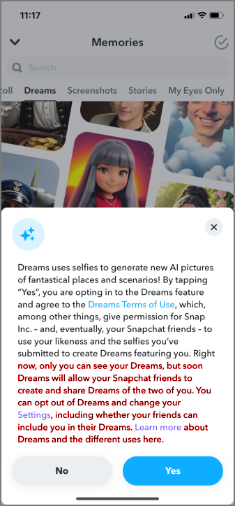 Snapchat Dreams とは何か、そしてその使用方法