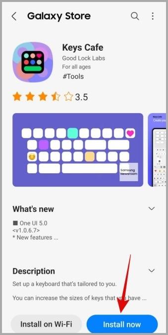 Good Lock モジュールを使用して Samsung キーボードのテーマを変更する方法